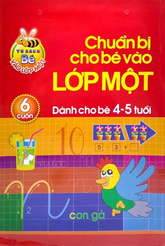 Chuẩn bị cho bé vào lớp 1 (Túi 6 cuốn)