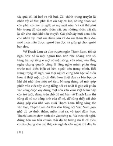  Tuyển tập Thạch Lam 
