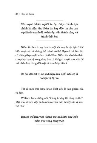  Những Bí Quyết Thành Công Vượt Thời Gian Của Napoleon Hill - Don M. Green 