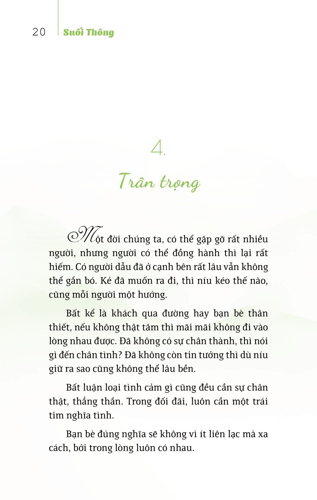 Làm Mới Vườn Tâm - Suối Thông