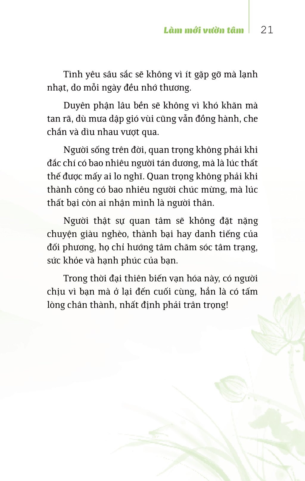 Làm Mới Vườn Tâm - Suối Thông