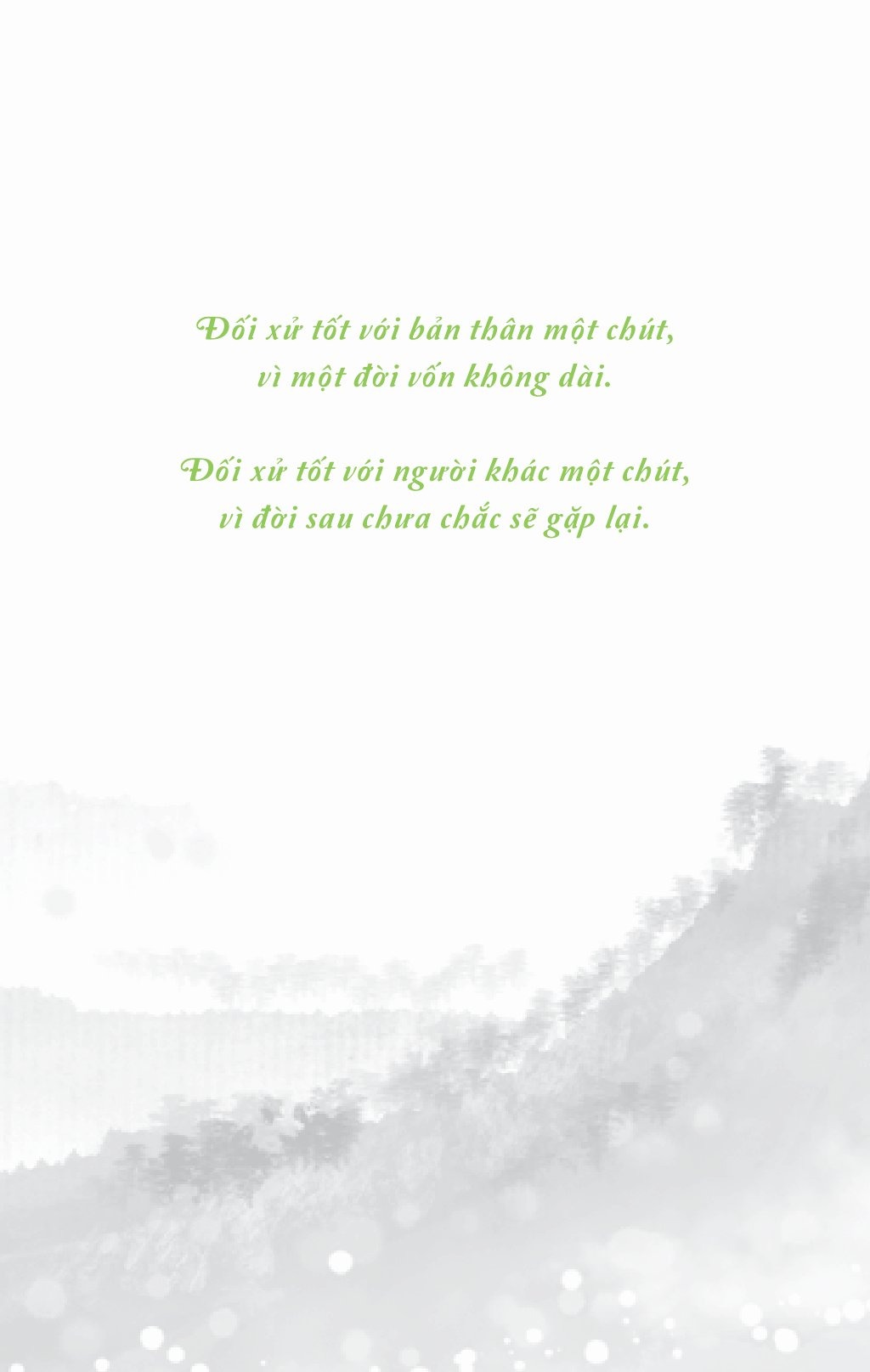 Làm Mới Vườn Tâm - Suối Thông