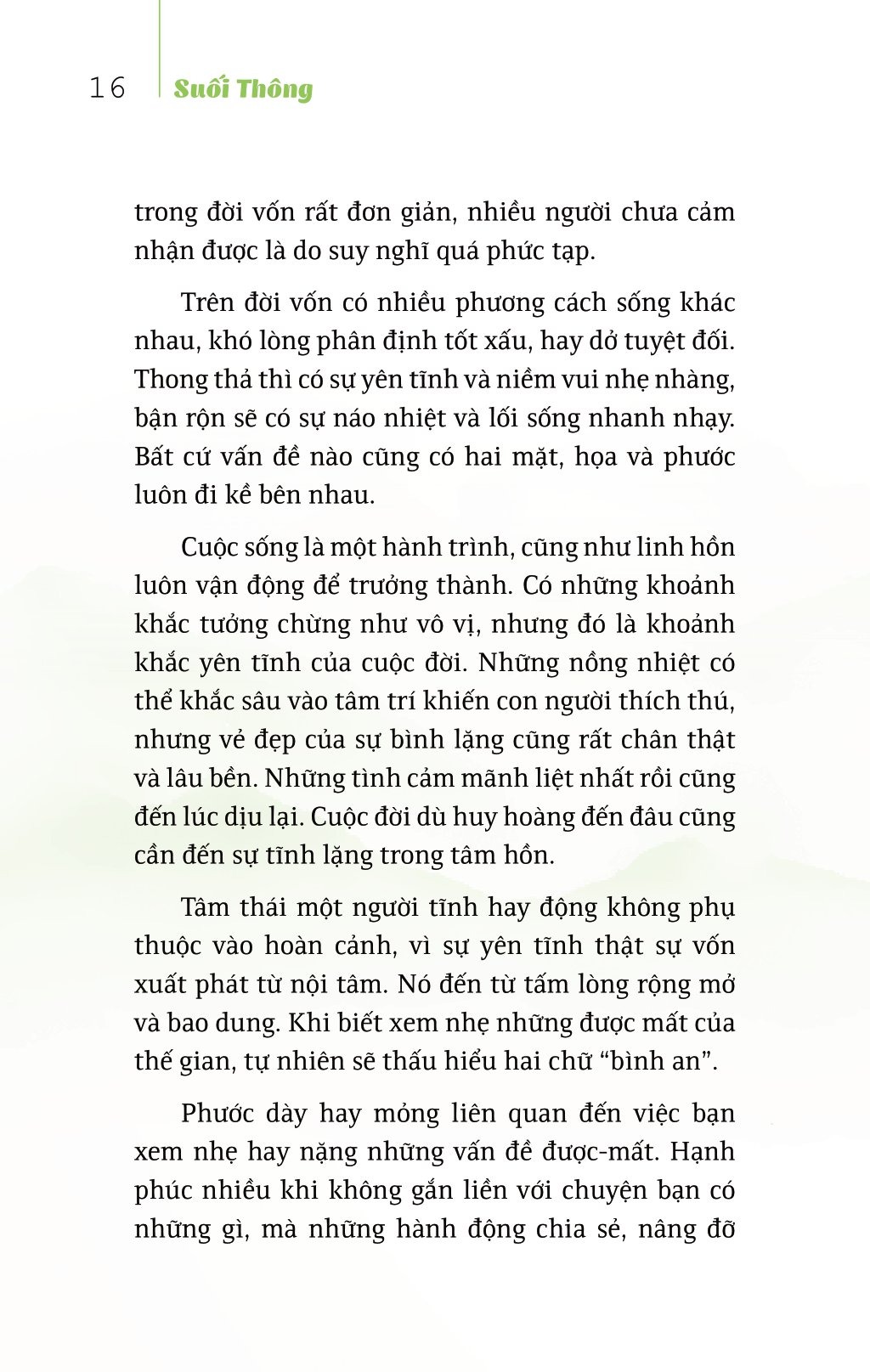 Làm Mới Vườn Tâm - Suối Thông