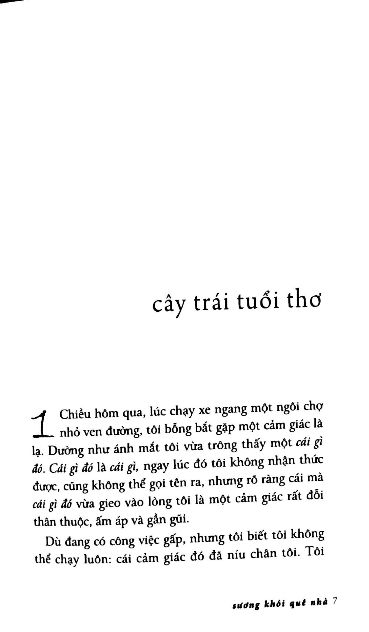 Sương Khói Quê Nhà - Nguyễn Nhật Ánh
