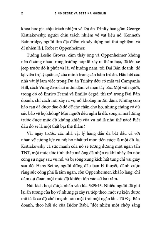 Khoa Học Khám Phá: Giáo Hoàng Vật Lý - Enrico Fermi Và Sự Ra Đời Của Thời Đại Nguyên Tử - Gino Segre, Bettina Hoerlin