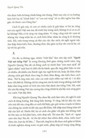  Người Việt Nói Tiếng Việt - Nguyễn Quang Thọ 