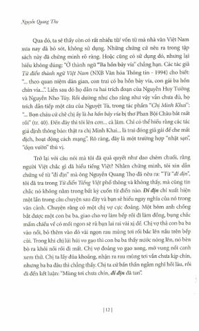  Người Việt Nói Tiếng Việt - Nguyễn Quang Thọ 
