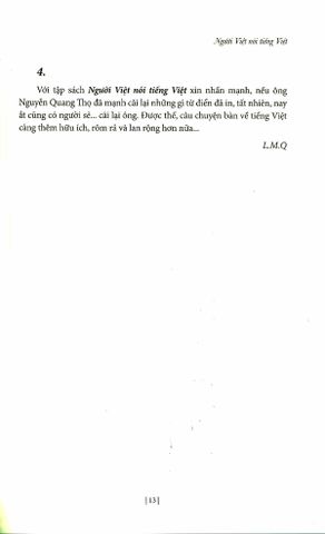  Người Việt Nói Tiếng Việt - Nguyễn Quang Thọ 
