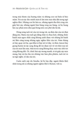  Người Ai Cập Tập 1 - Quyền Lực & Tình Yêu - Mika Waltari 