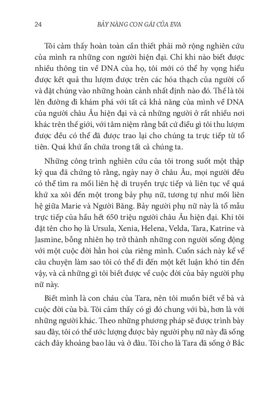 Khoa Học Khám Phá - Bảy Nàng Con Gái Của Eva - Bryan Sykes