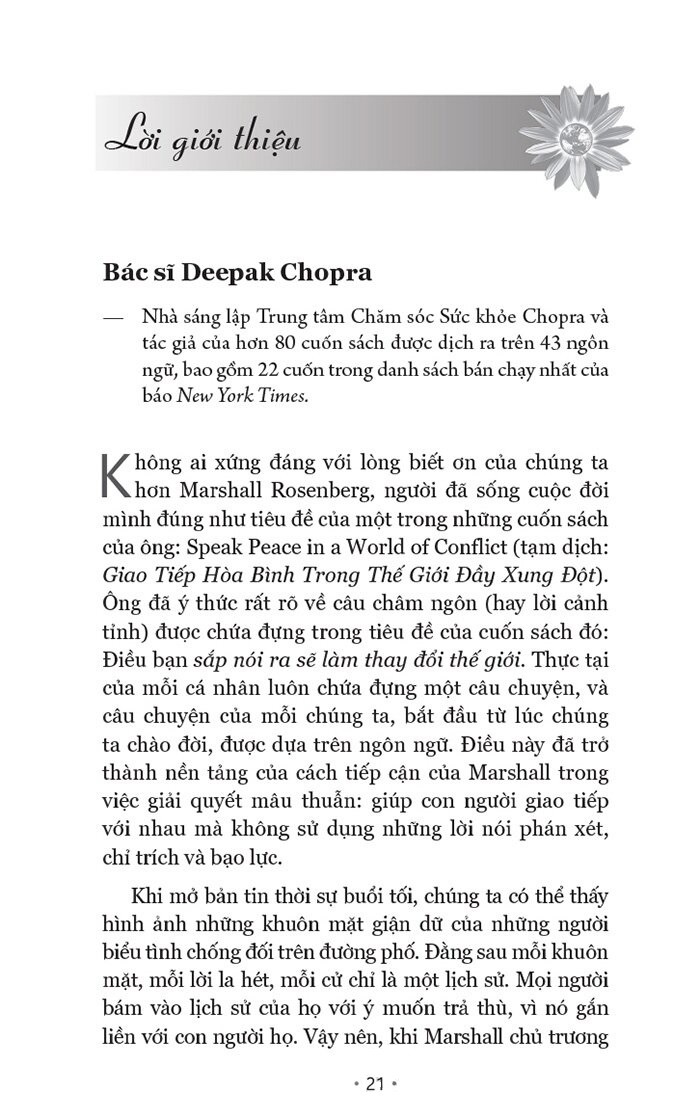 Giao Tiếp Bất Bạo Động - Nonviolent Communication (TB 2024) - Marshall B. Rosenberg, Ph.D