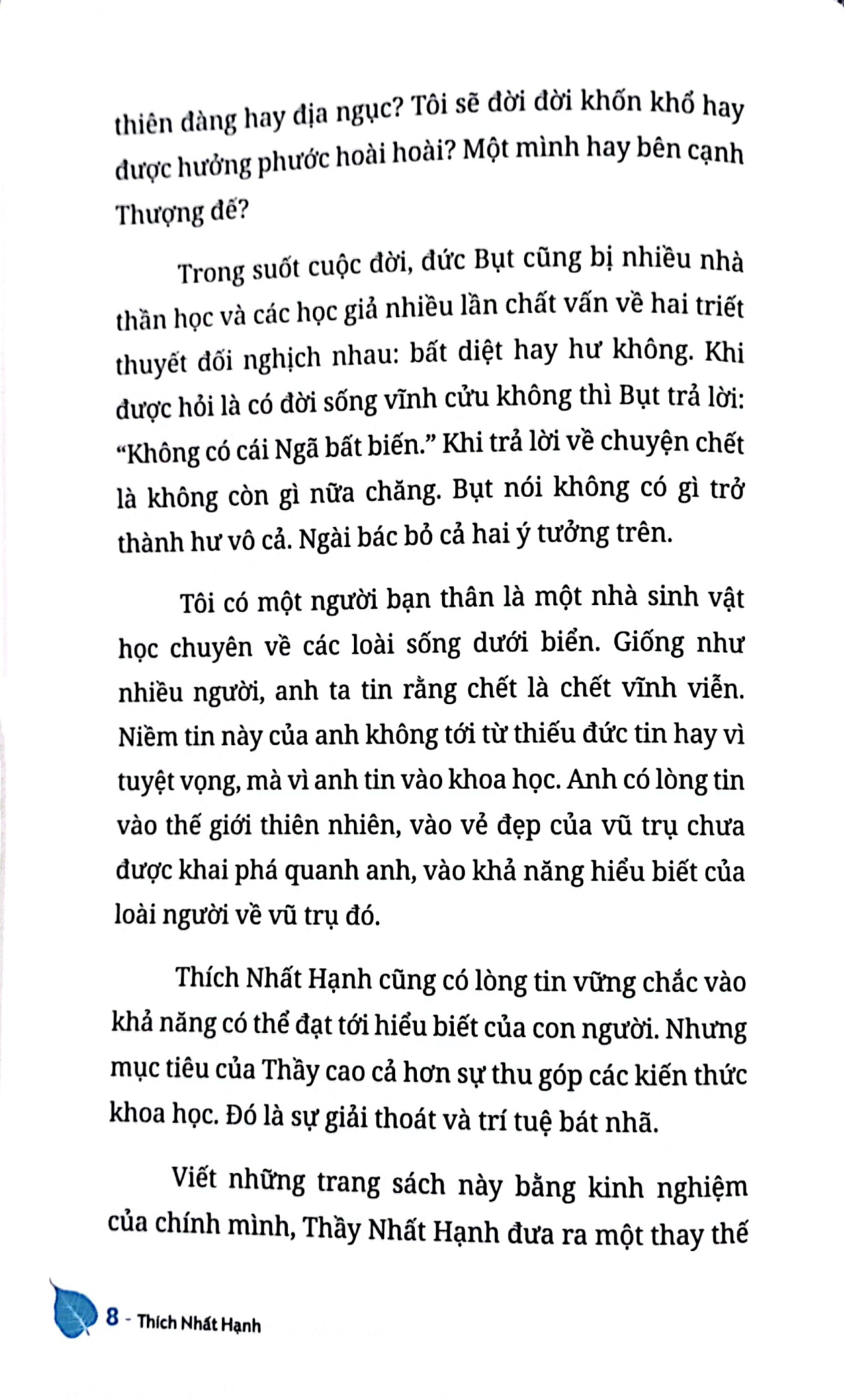 Không Diệt Không Sinh Đừng Sợ Hãi - Bìa Cứng - Phiên Bản Đặc Biệt - Thích Nhất Hạnh