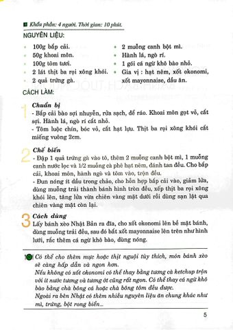  Món Ăn Nhật Đậm Vị Việt - 30 Công Thức Nấu Ăn Của Yanny - Yanny Đặng 