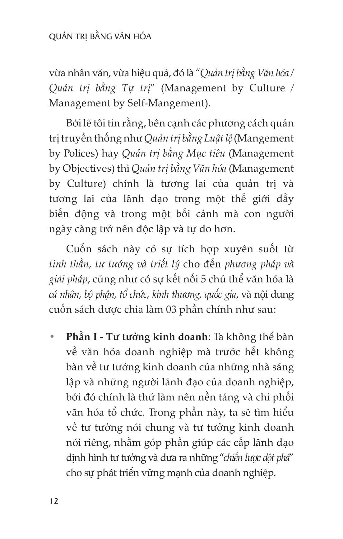 Quản Trị Bằng Văn Hóa - Cách Thức Kiến Tạo & Tái Tạo Văn Hóa Tổ Chức - TS. Giản Tư Trung