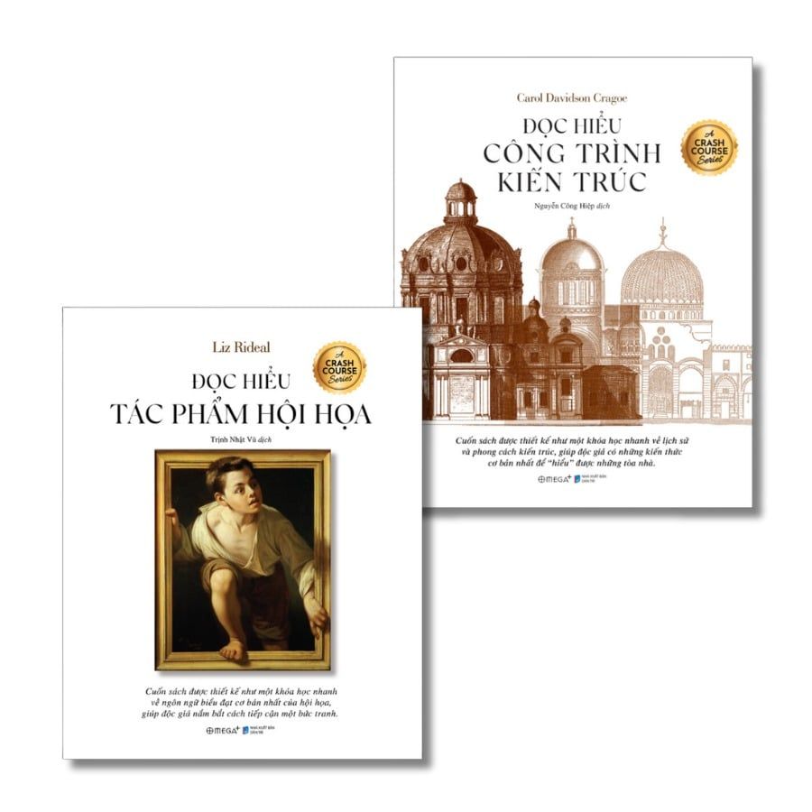  Combo 2 Quyển Đọc Hiểu Tác Phẩm Hội Họa + Đọc Hiểu Công Trình Kiến Trúc 