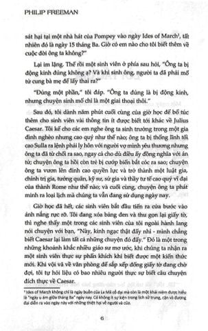 Julius Caesar - Nhà Độc Tài Huyền Thoại Của La Mã - Bìa Cứng - Philip Freeman 