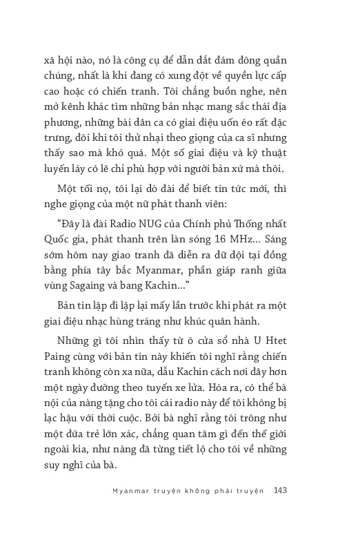 Myanmar Truyện Không Phải Truyện - Au Min