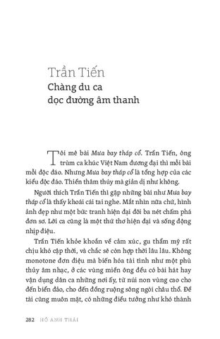  Họ Trở Thành Nhân Vật Của Tôi - Hồ Anh Thái 