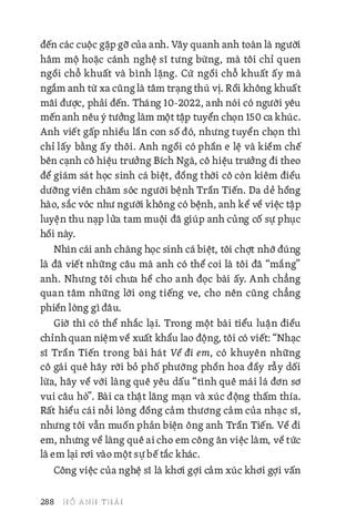  Họ Trở Thành Nhân Vật Của Tôi - Hồ Anh Thái 
