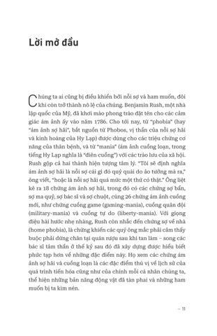  Từ Điển Những Nỗi Sợ Hãi Và Cuồng Loạn - Nguồn Gốc Của 99 Ám Ảnh Phổ Biến - Kate Summerscale 