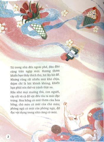  Bộ 5 Quyển Thế Giới Giác Quan Kỳ Thú ( Mùi Gì Thơm Thế + Bạn Nhìn Thấy Gì + Âm Thanh Rộn Ràng + Món Ngon Mẹ Nấu + Bàn Tay Mềm Mại ) - Hà Triều 