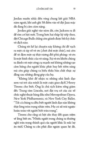  Lãnh Đạo Bằng Lòng Biết Ơn 