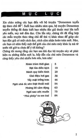  Combo Doraemon Theo Chủ Đề (10 Tập) - Fujiko F Fujio 