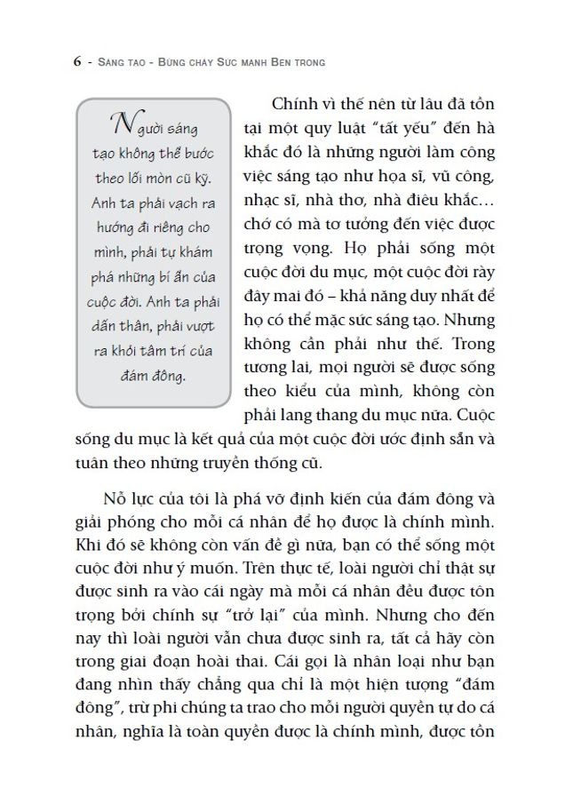 Sáng Tạo - Bừng Cháy Sức Mạnh Bên Trong