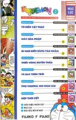 Combo Doraemon  Tuyển Tập Tranh Màu Kĩ Thuât Số (6 Tập) - Fujiko F Fujio