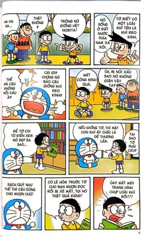  Combo Doraemon  Tuyển Tập Tranh Màu Kĩ Thuât Số (6 Tập) - Fujiko F Fujio 