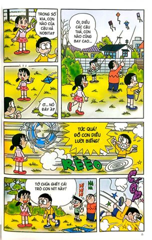  Combo Doraemon  Tuyển Tập Tranh Màu Kĩ Thuât Số (6 Tập) - Fujiko F Fujio 