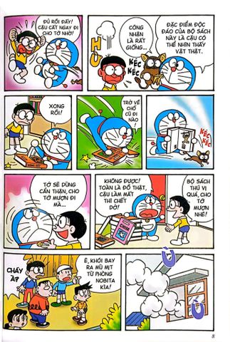  Combo Doraemon  Tuyển Tập Tranh Màu Kĩ Thuât Số (6 Tập) - Fujiko F Fujio 