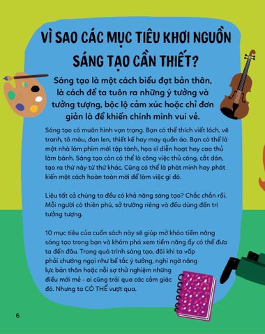  Nhà Chinh Phục Tí Hon - 10 Mục Tiêu Khơi Nguồn Sáng Tạo - Laura Baker, Fatti Burke 