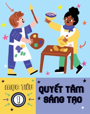  Nhà Chinh Phục Tí Hon - 10 Mục Tiêu Khơi Nguồn Sáng Tạo - Laura Baker, Fatti Burke 