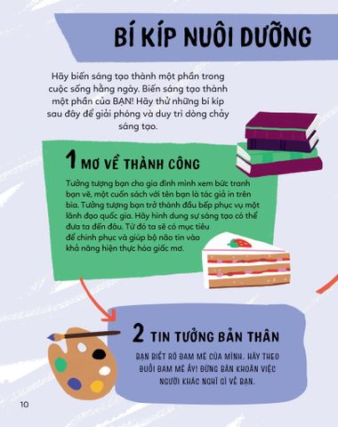  Nhà Chinh Phục Tí Hon - 10 Mục Tiêu Khơi Nguồn Sáng Tạo - Laura Baker, Fatti Burke 