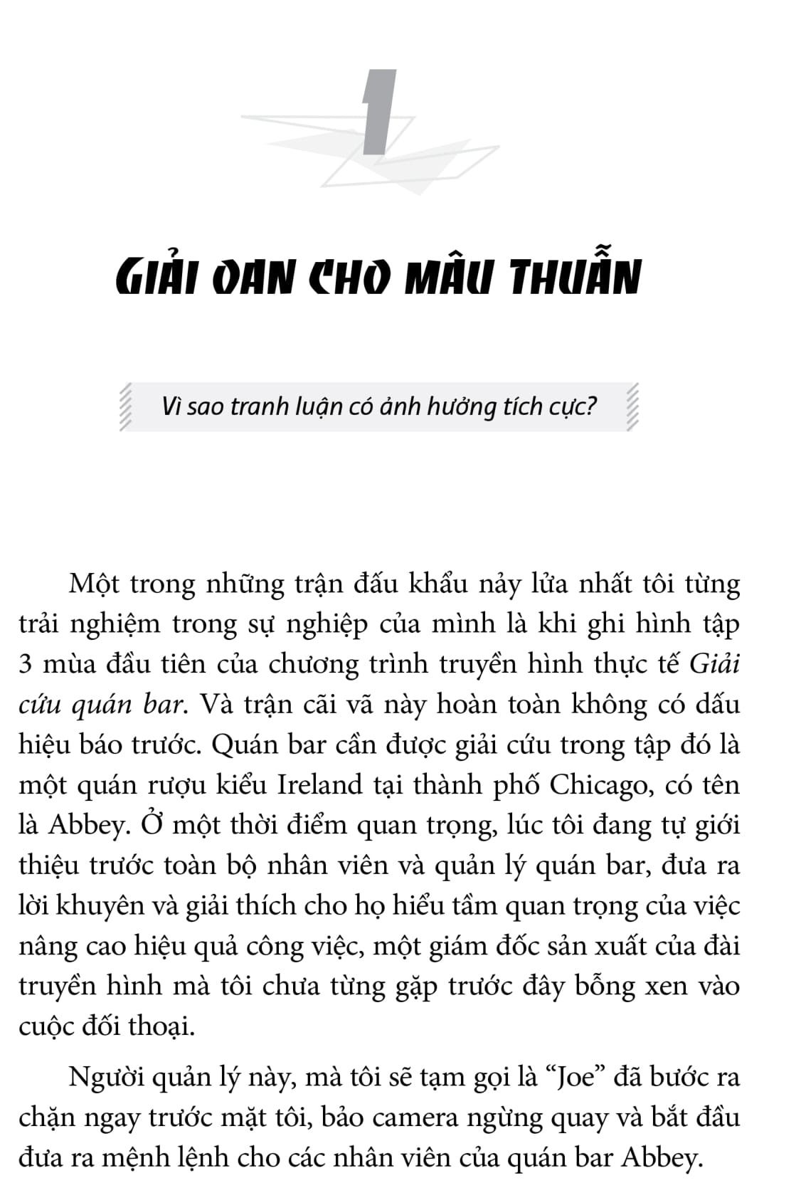 Sức Mạnh Của Sự Tranh Luận - Jon Taffer