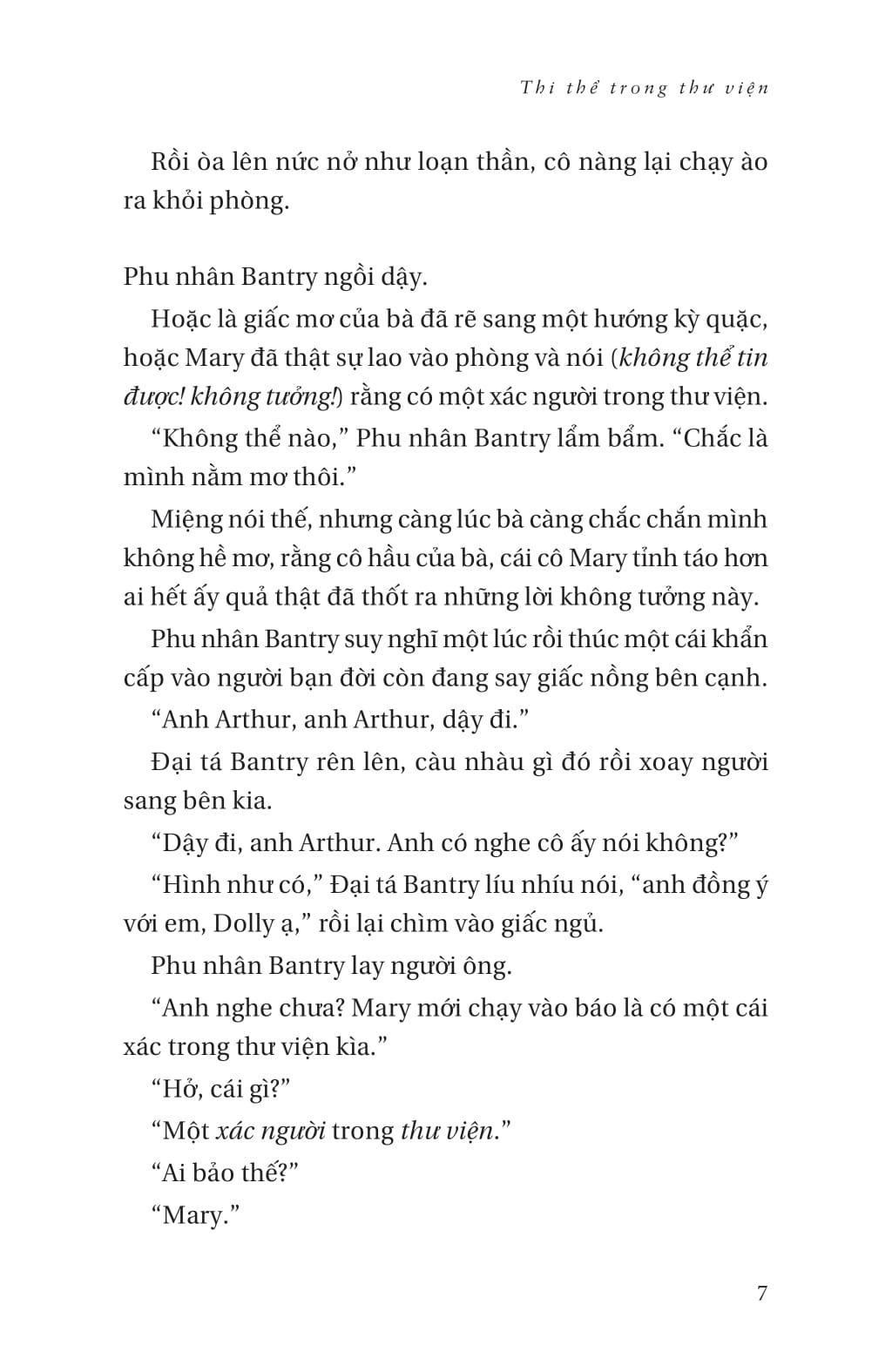 Một Vụ Án Của Jane Marple - Thi Thể Trong Thư Viện - Agatha Christie