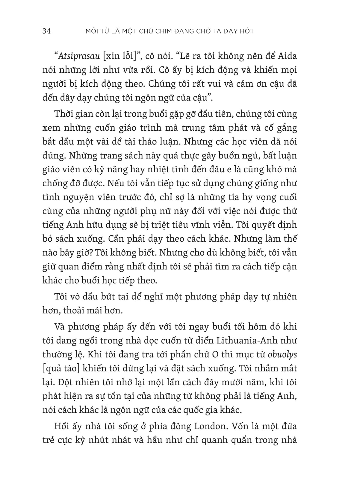 Mỗi Từ Là Một Chú Chim Đang Chờ Ta Dạy Hót - Daniel Tammet