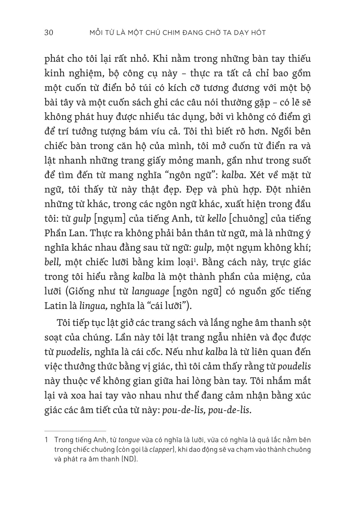 Mỗi Từ Là Một Chú Chim Đang Chờ Ta Dạy Hót - Daniel Tammet