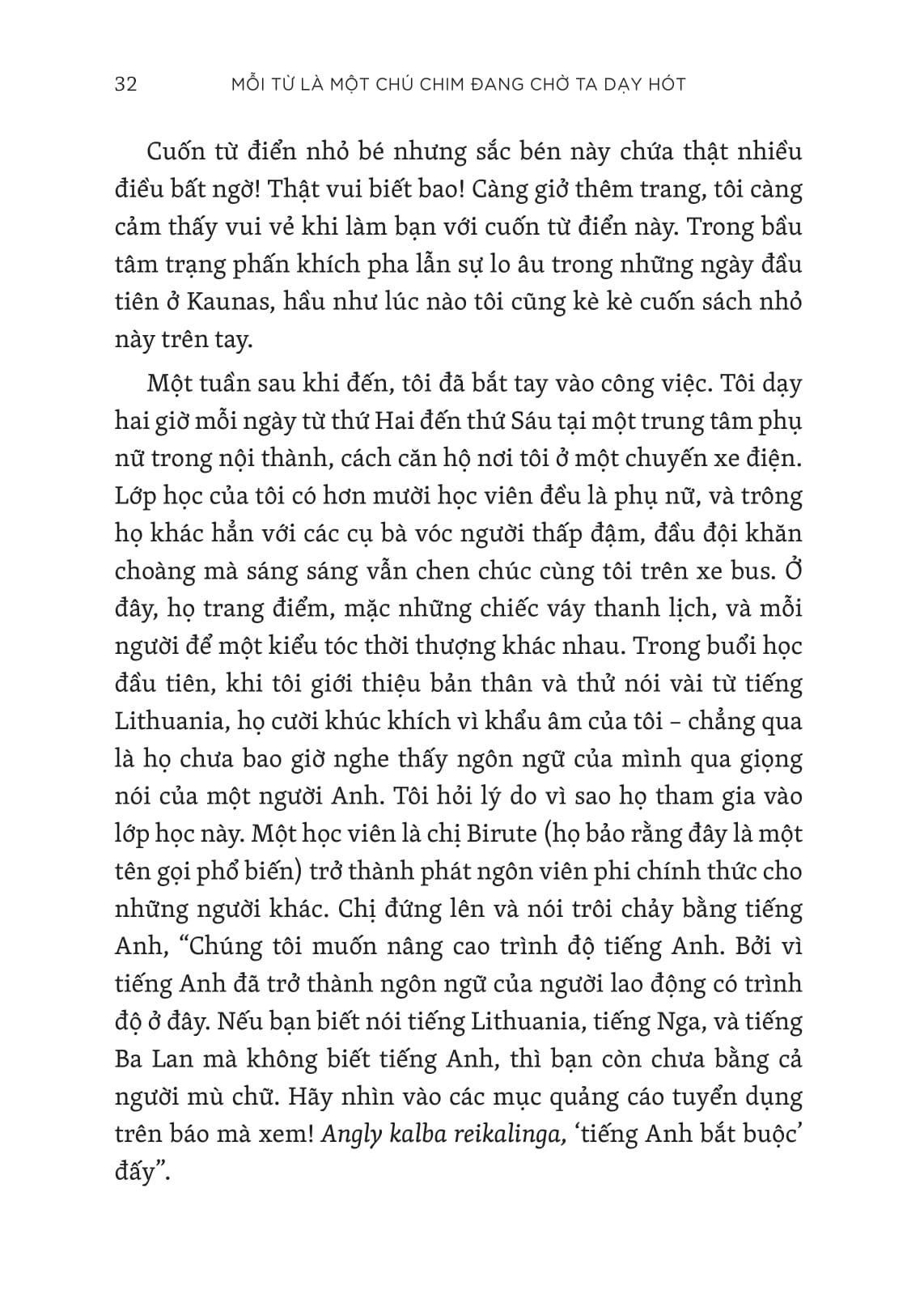 Mỗi Từ Là Một Chú Chim Đang Chờ Ta Dạy Hót - Daniel Tammet