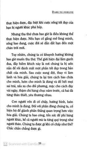  Dám Tha Thứ - Dare To Forgive - Edward M Hallowell 