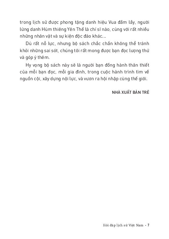 Hỏi Đáp Lịch Sử Việt Nam - Tập 1 - Từ Khởi Thủy Đến Thế Kỷ X - Nhóm Nhân Văn Trẻ