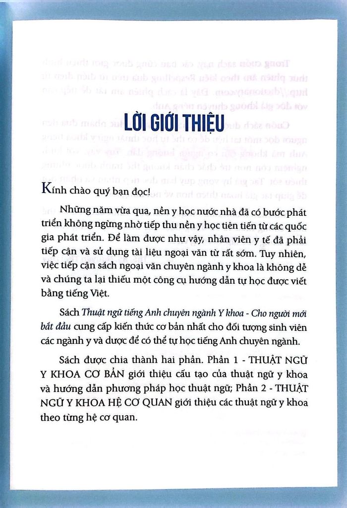  Thuật Ngữ Tiếng Anh Chuyên Ngành Y Khoa Dành Cho Người Mới Bắt Đầu - Ths Bs Nguyễn Thái Duy 