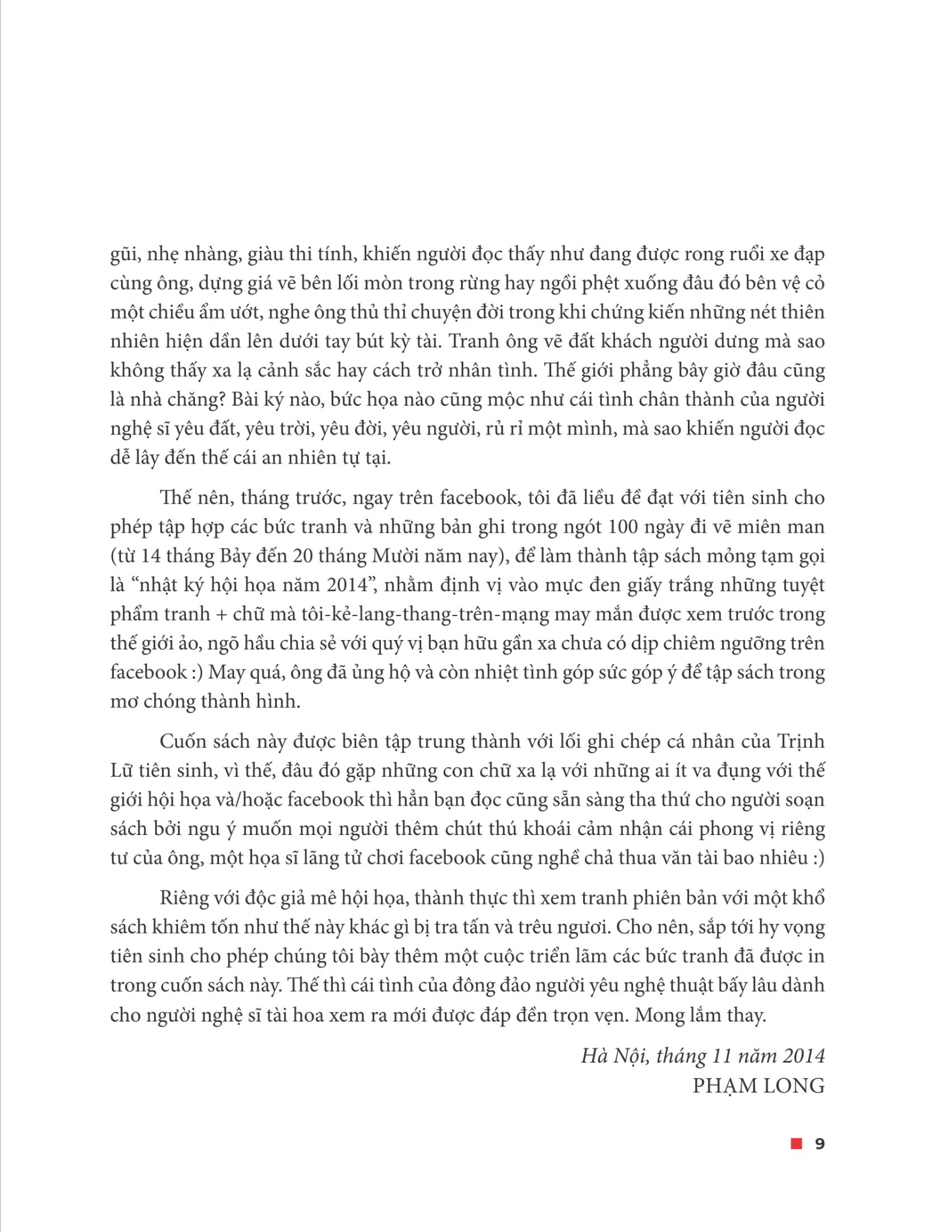 Đi Vẽ - Nhật Ký Hội Họa 2014 Của Trịnh Lữ - Trịnh Lữ, Phạm Long