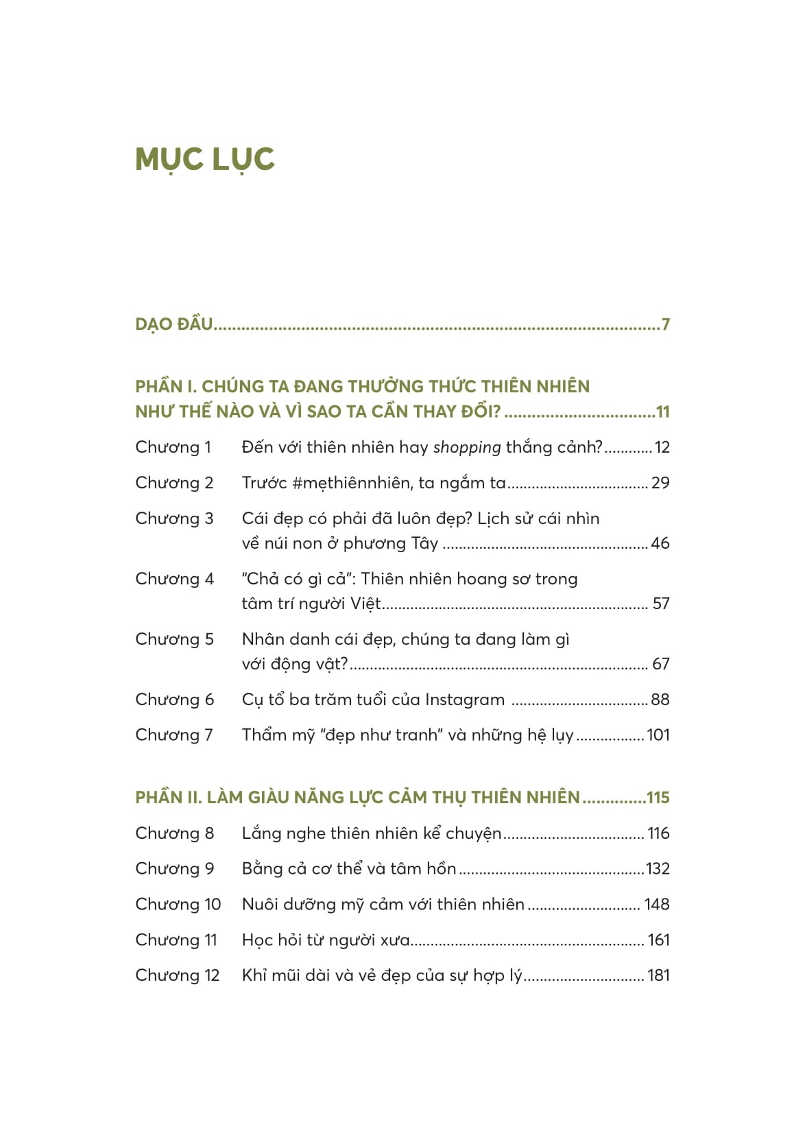 Vẻ Đẹp Của Cảnh Sắc Tầm Thường - Hay Vì Sao Chúng Ta Cần Thay Đổi Cách Thưởng Thức Thiên Nhiên? - Đặng Hoàng Giang