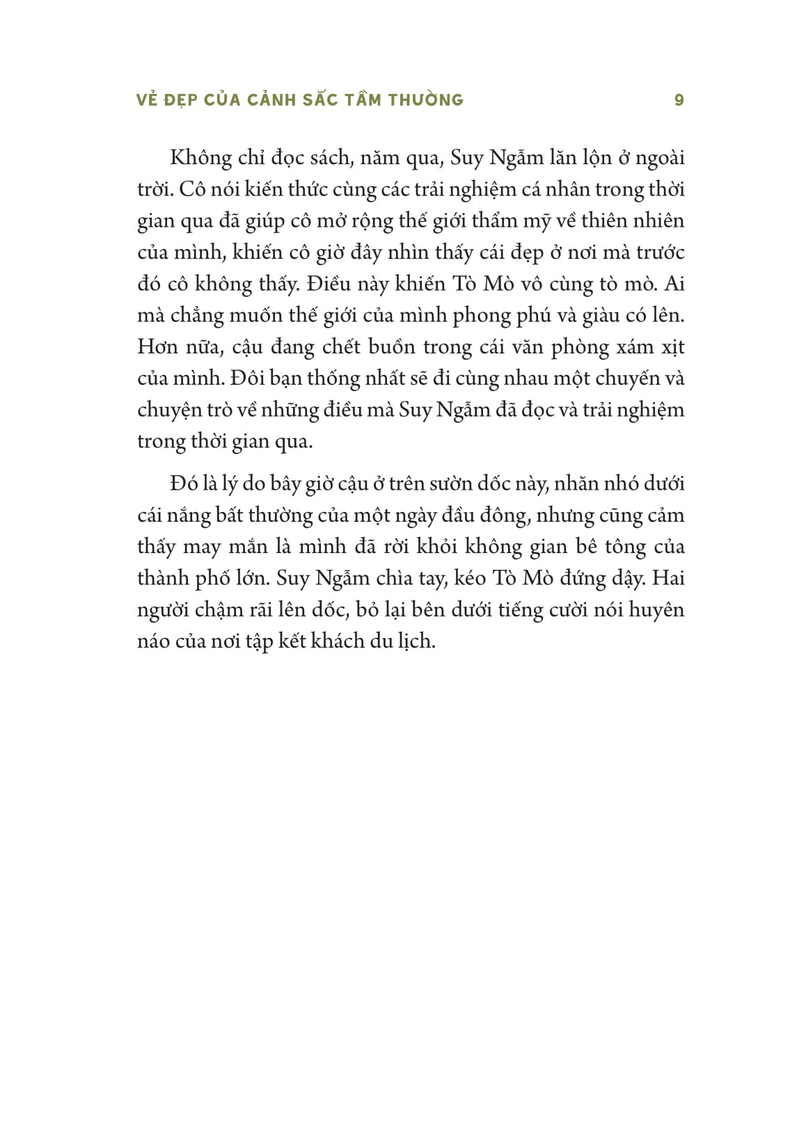 Vẻ Đẹp Của Cảnh Sắc Tầm Thường - Hay Vì Sao Chúng Ta Cần Thay Đổi Cách Thưởng Thức Thiên Nhiên? - Đặng Hoàng Giang