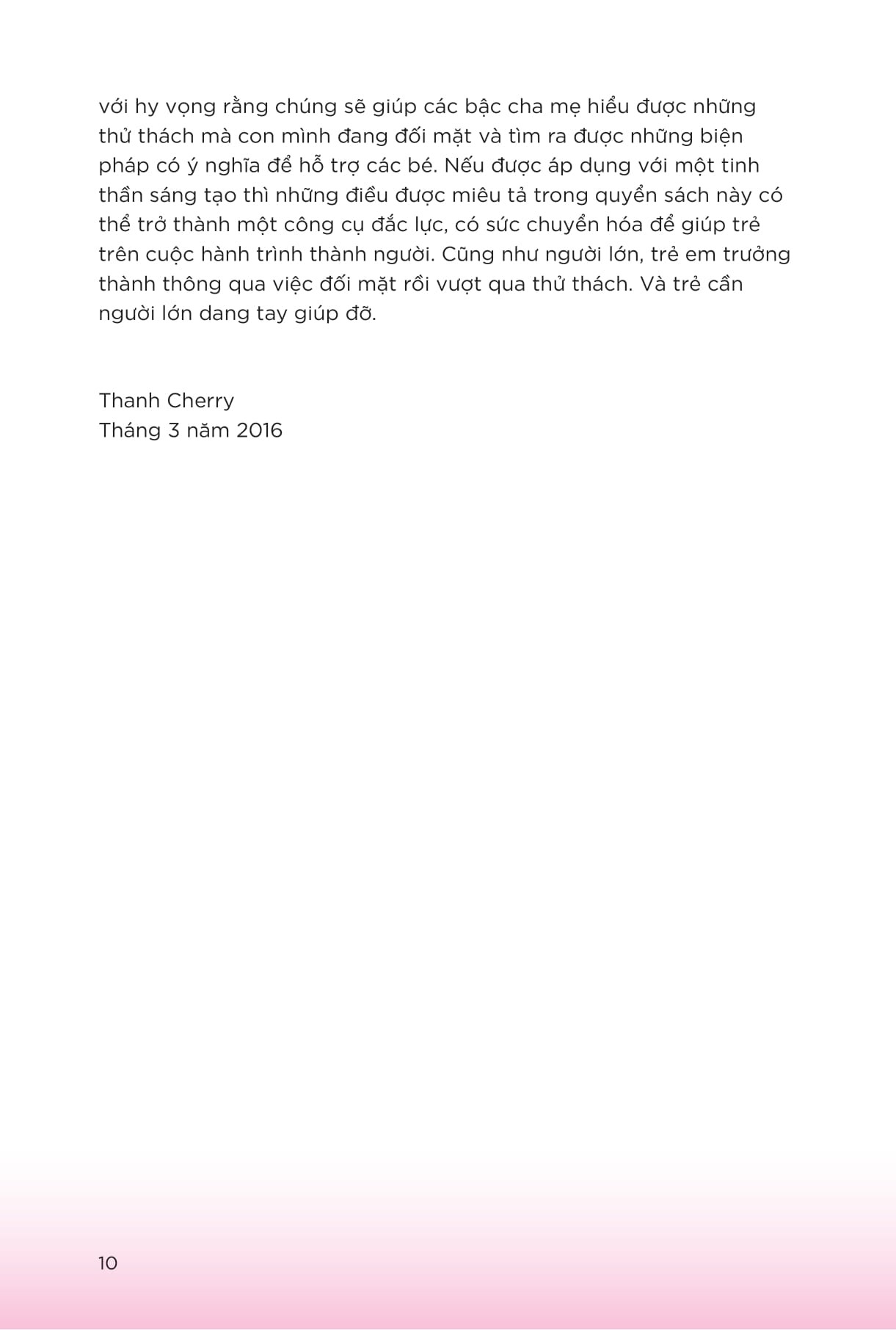 Parenting As An Art - Nghệ Thuật Nuôi Dạy Con - Để Trẻ Khỏe Mạnh, Hạnh Phúc, Và Sáng Tạo - Thanh Cherry, Jane Hanckel