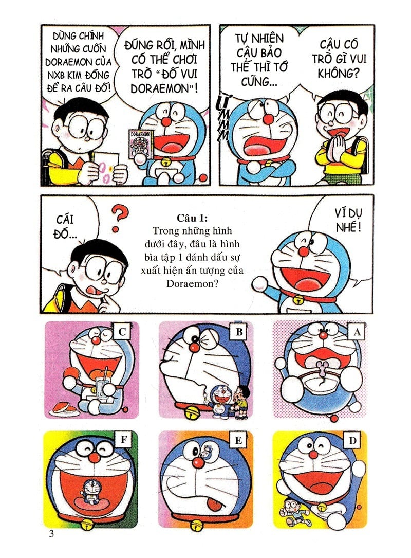 Combo Doraemon Đố Vui Bộ  (7 Tập) - Fujiko Pro
