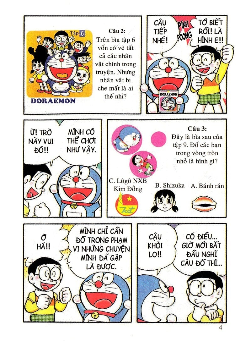Combo Doraemon Đố Vui Bộ  (7 Tập) - Fujiko Pro