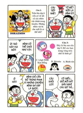  Combo Doraemon Đố Vui Bộ  (7 Tập) - Fujiko Pro 